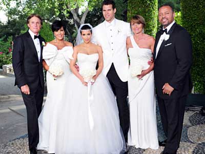 Свадебная церемония Ким Кардашьян и Криса Хамфиса. ВИДЕО