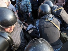 В Москве полицейские погромы продолжаются