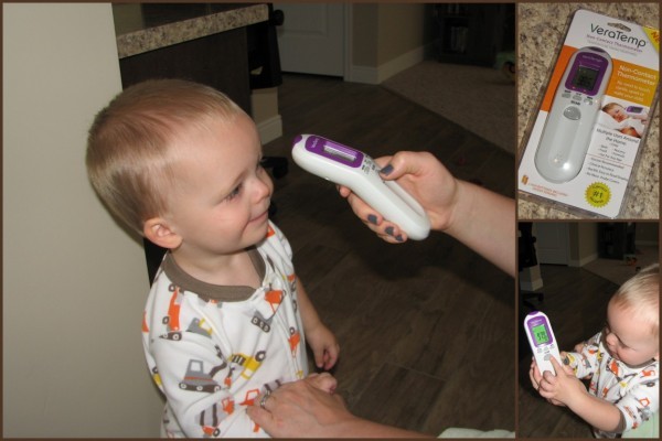 Бесконтактный термометр для измерения температуры ребенка