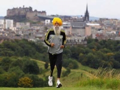 100-летний британец смог пробежать марафон