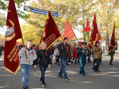 Столкновений коммунистов со Свободой на Майдане Незалежности