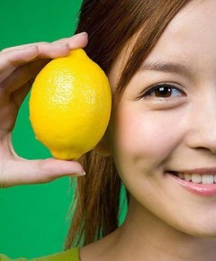 Красивая кожа благодаря лимону