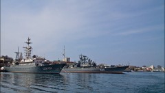 Отработаны задачи в открытом Черном море корветом «Хмельницким» и тральщиком «Черниговым»